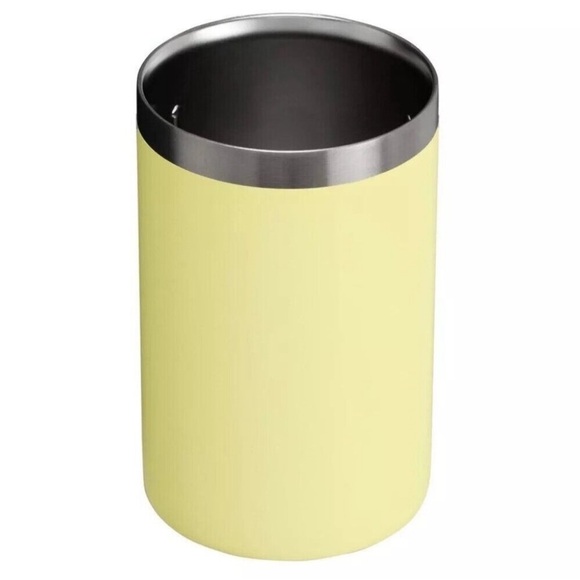 Stanley 10 oz Stainless Steel The Everyday Can Chiller Cooler Sunshine Yellow - Picture 3 of 7